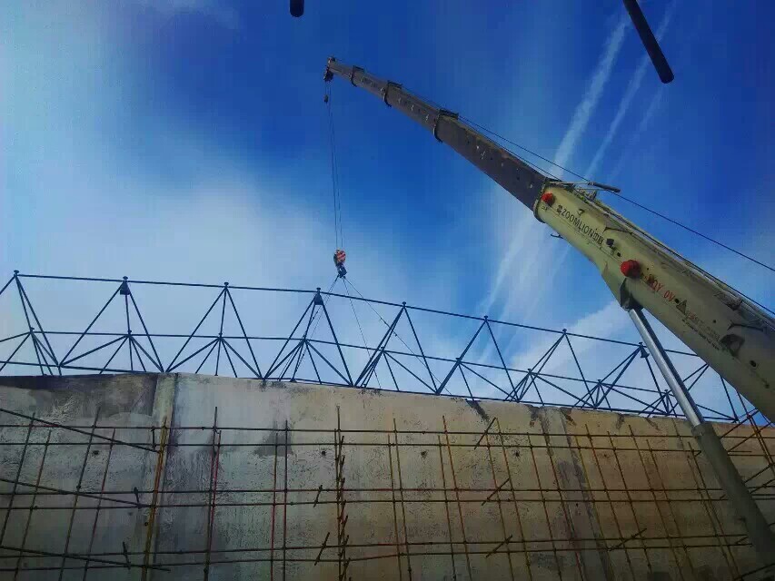 晋江食堂网架结构工程